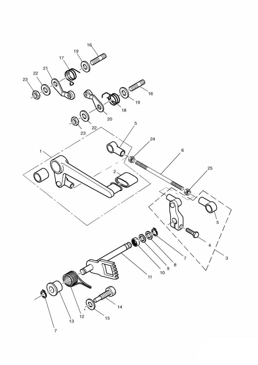 SELECTEURS DE VITESSES 87316 POUR DAYTONA 955I 1997