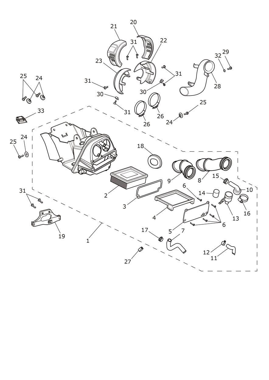 BOITE A AIR POUR BONNEVILLE T120 E5 VB 2025