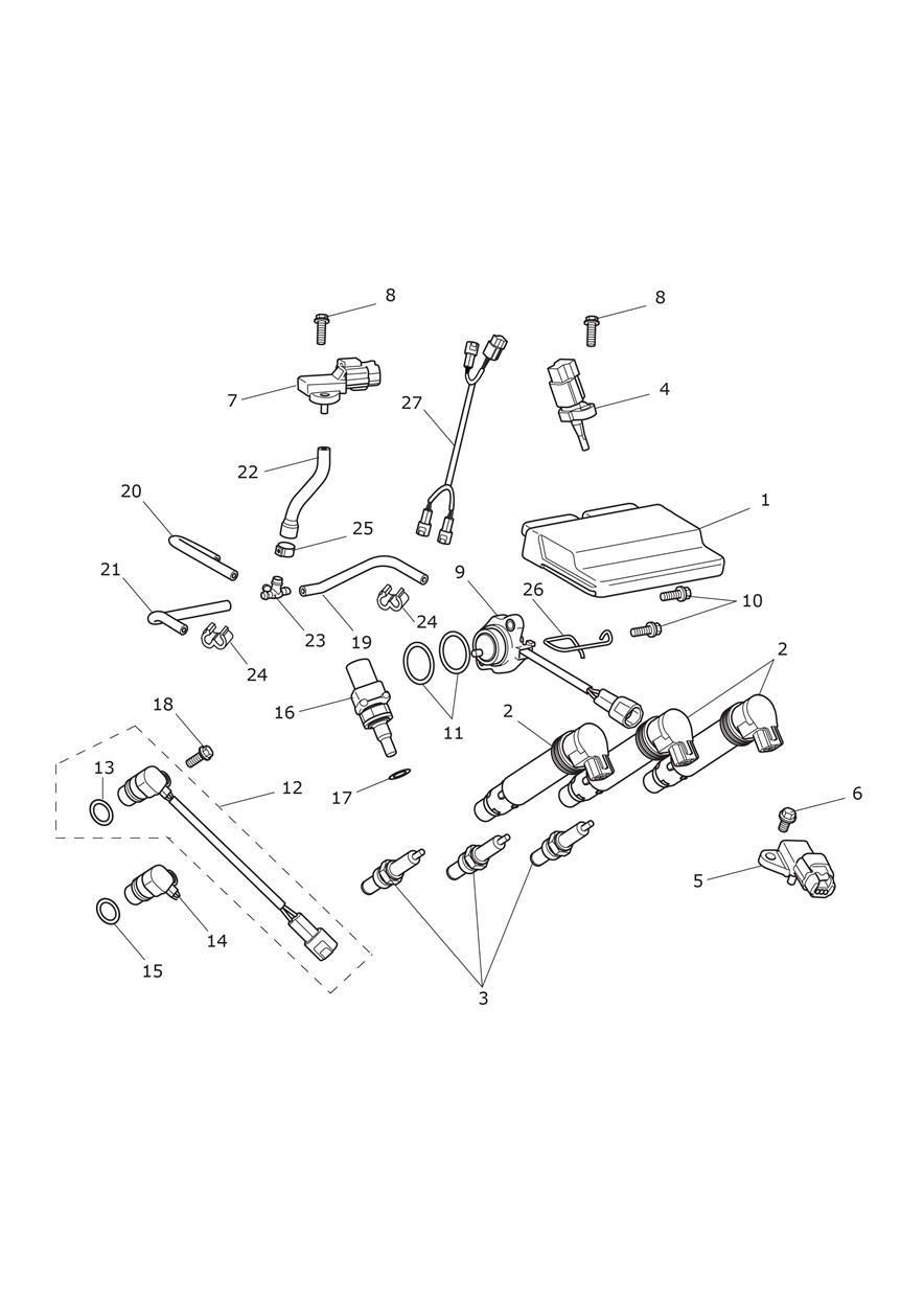 SYSTEME DE GESTION DU MOTEUR POUR DAYTONA 675 2013