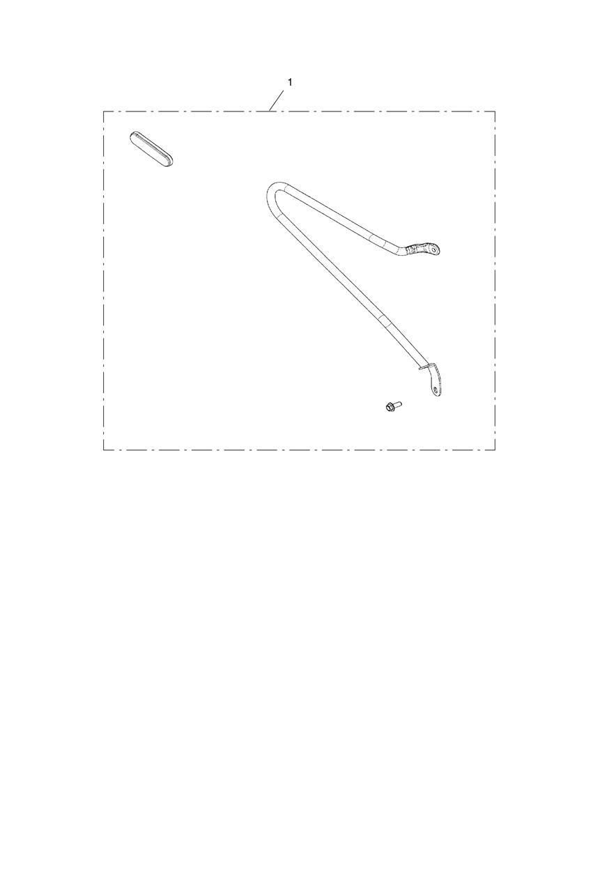 PANNIER RAIL KIT RH POUR BONNEVILLE BOBBER E5 VB 2025