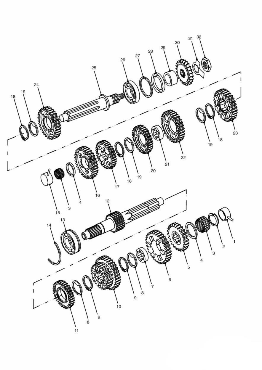TRANSMISSION POUR SPRINT ST 1999
