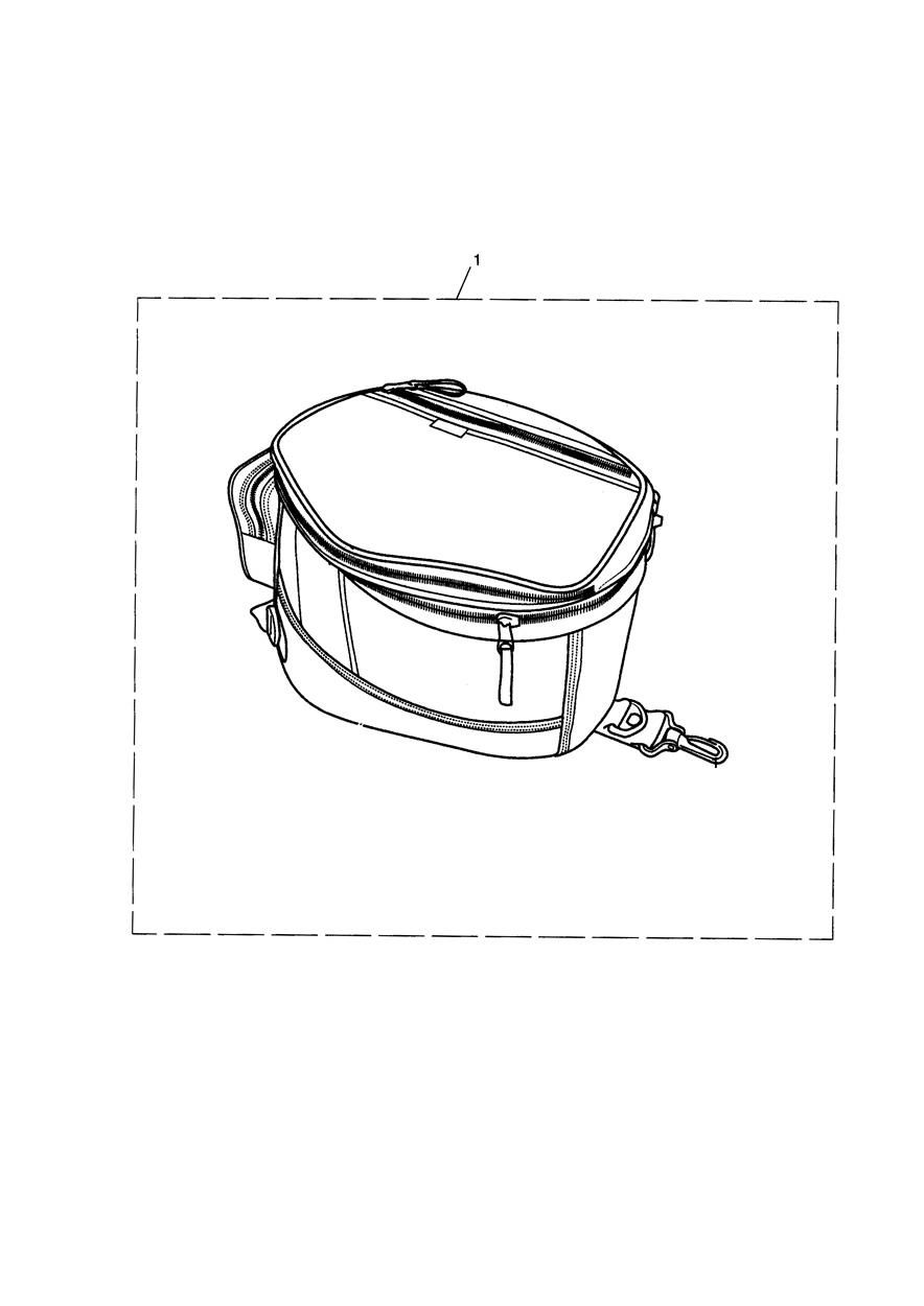 SACOCHE MAGNETIQUE POUR RESERVOIR 20 30L POUR DAYTONA 675 A1 2009