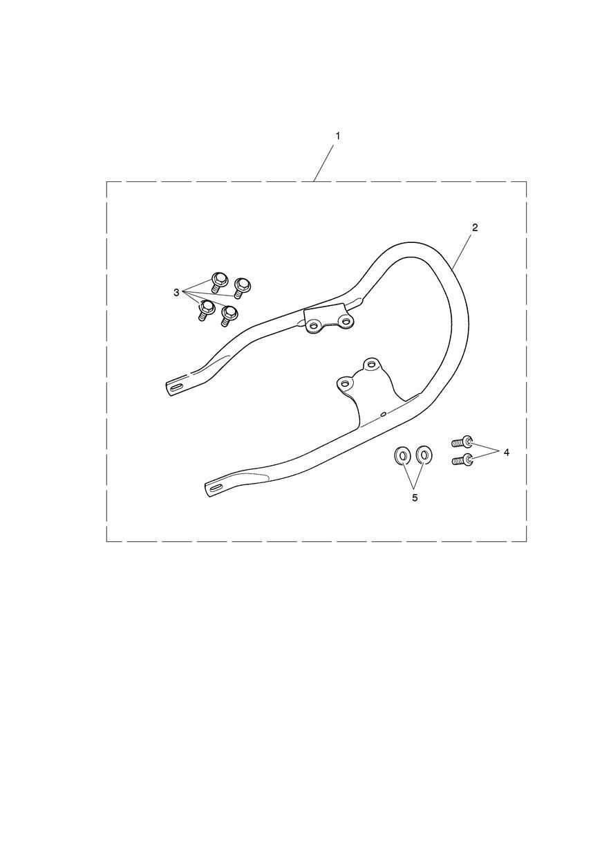 KIT DE RAILS DE SAISIE GRAPHITE POUR SPEED TWIN 900 2023