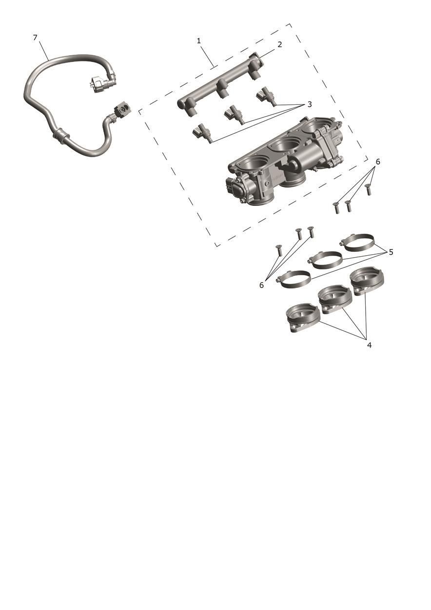CORPS DE PAPILLON POUR DAYTONA 660 LAMS 2024