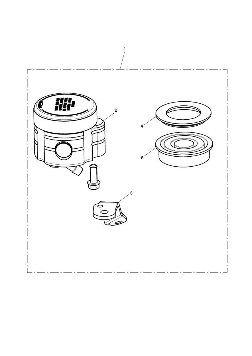 RESERVOIR AVANT USINE POUR THRUXTON 1200 R DUAL SEAT 2016