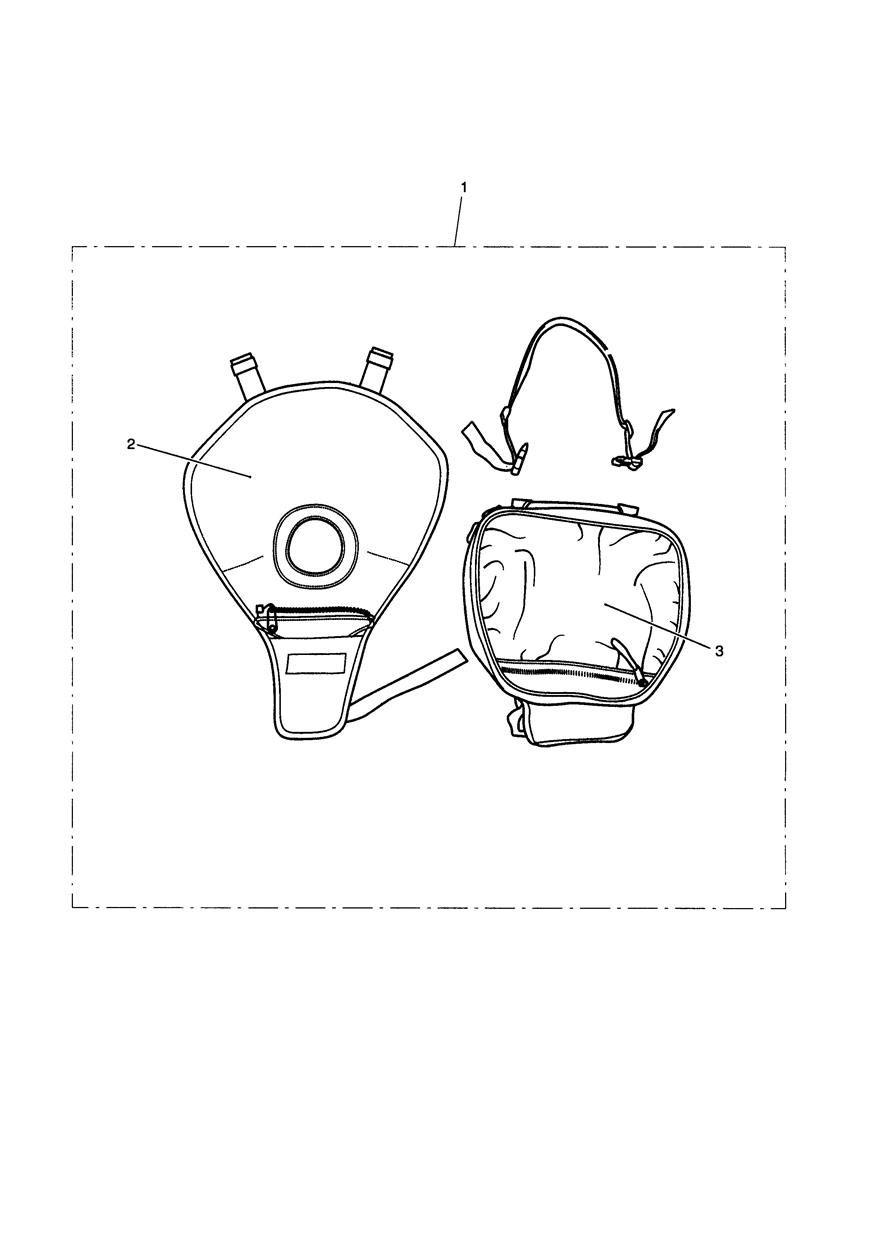 KIT DE SAC DE RESERVOIR 20 30L POUR DAYTONA TRIPLE 675 2006