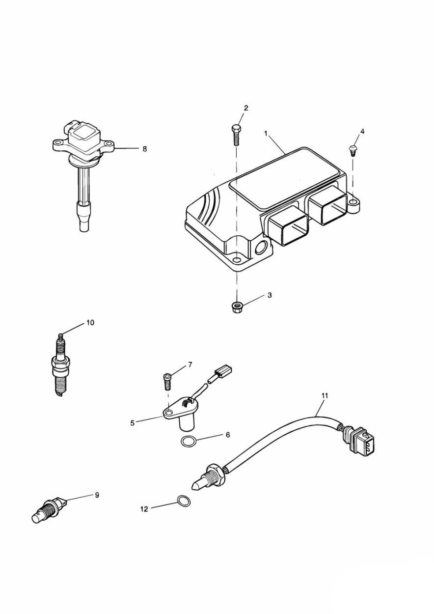 SYSTEME DE GESTION DU MOTEUR POUR SPEED TRIPLE SGL 2002