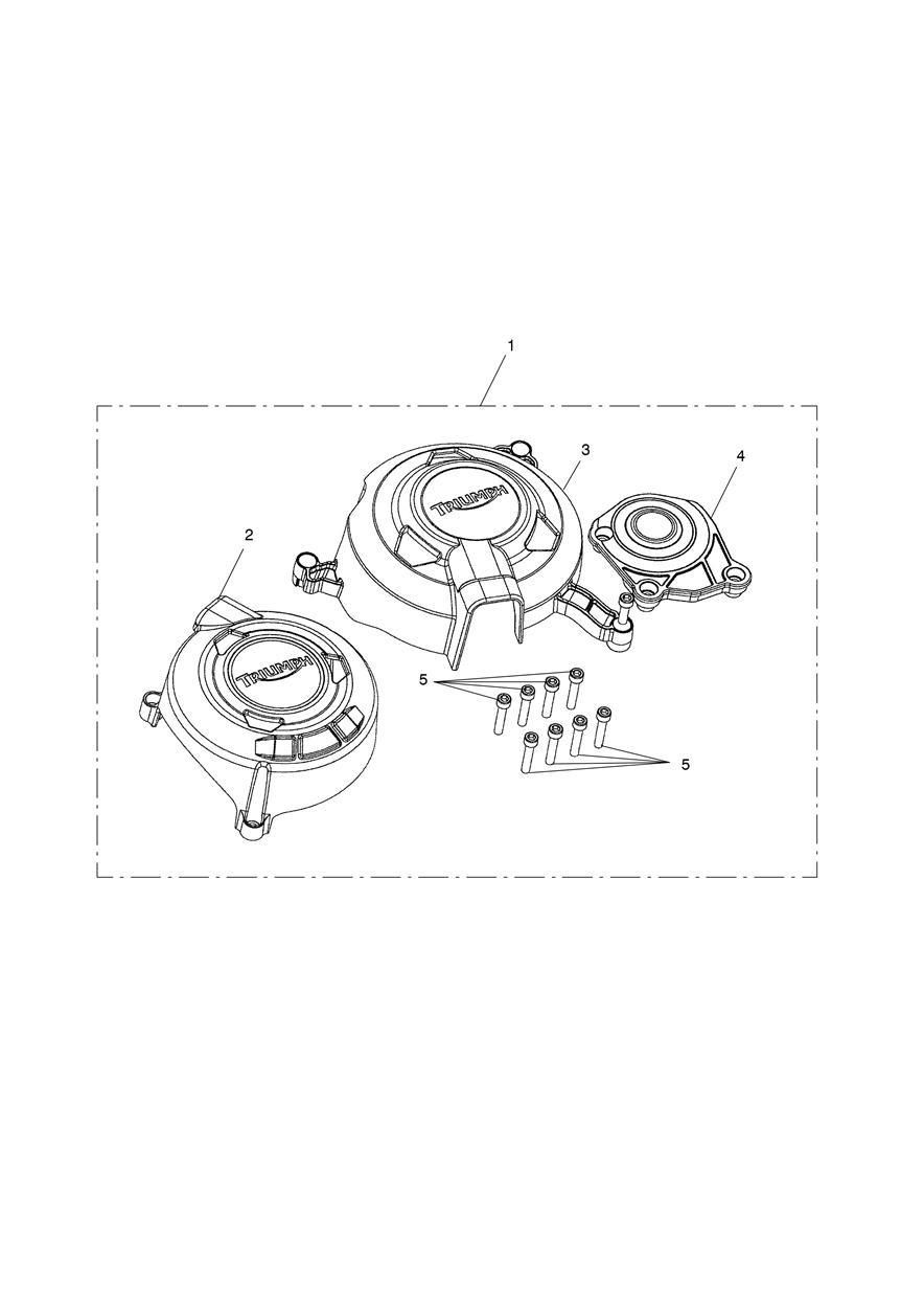 KIT DE PROTEGE CACHE 480782 POUR DAYTONA 675 A1 2009