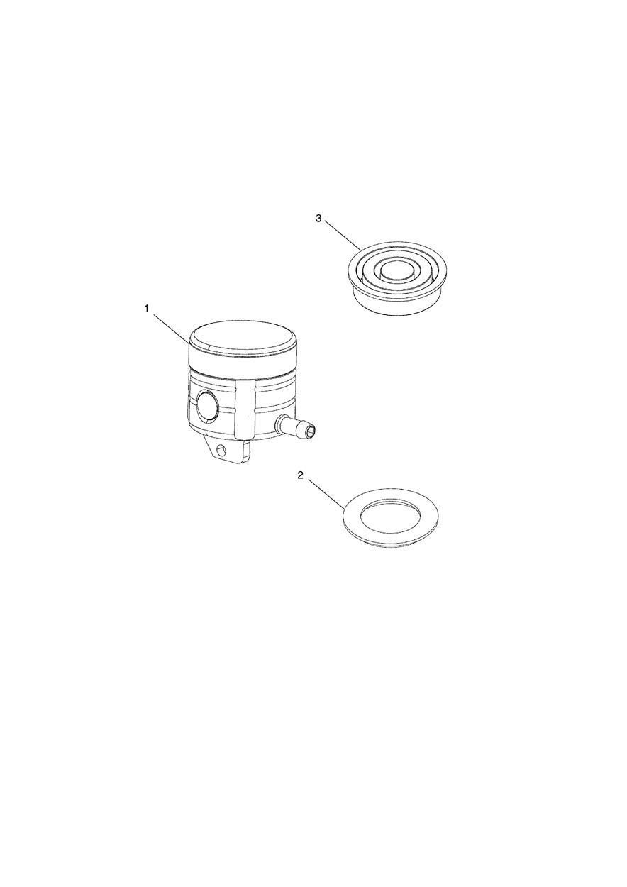 KIT DE RESERVOIR DE FREIN AVANT POUR DAYTONA 675 2013