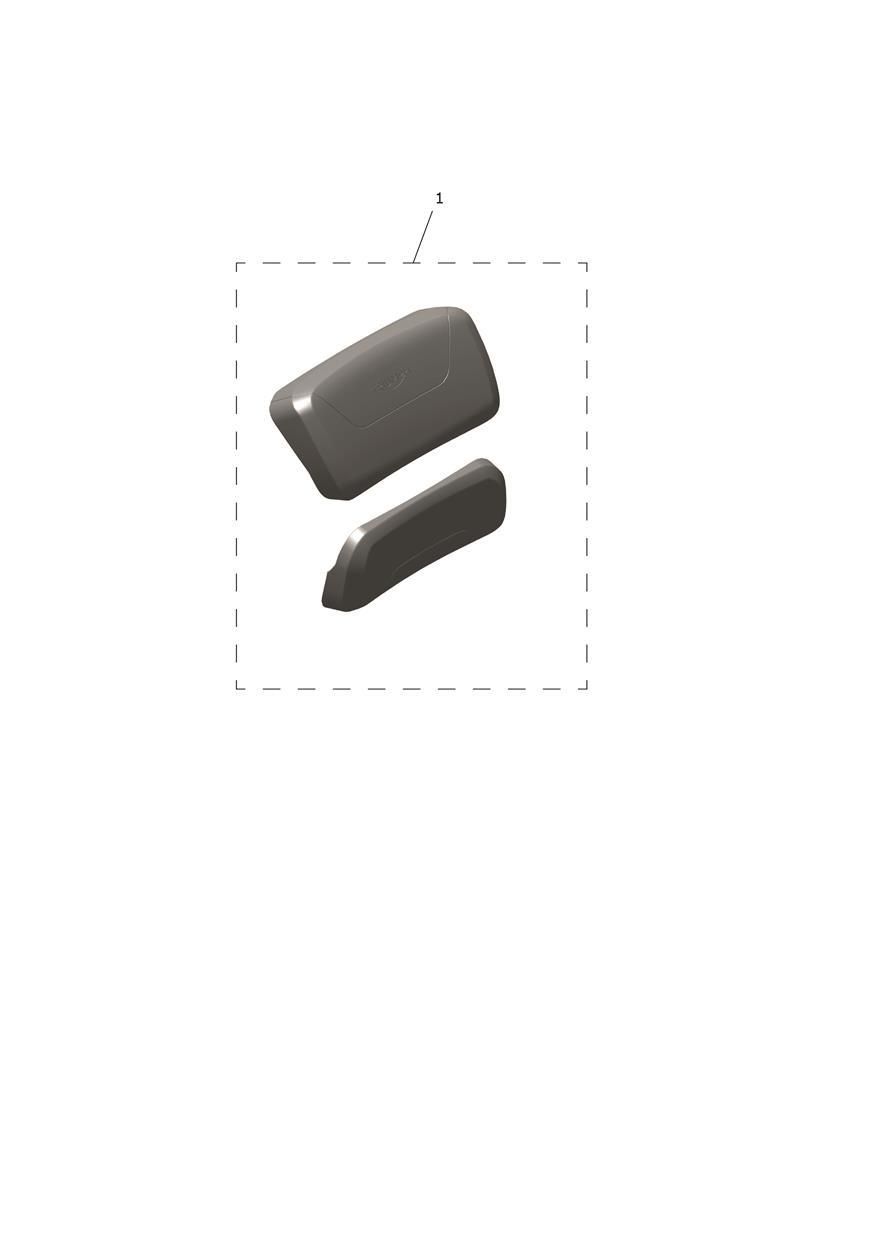 KIT COUSSIN DE DOSSERET POUR TOP CASE POUR TIGER SPORT LAMS 2025