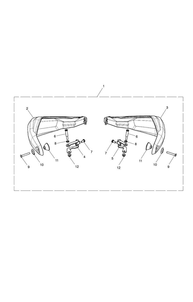 KIT DE PROTECTION POUR MAIN POUR EXPLORER XC 2016