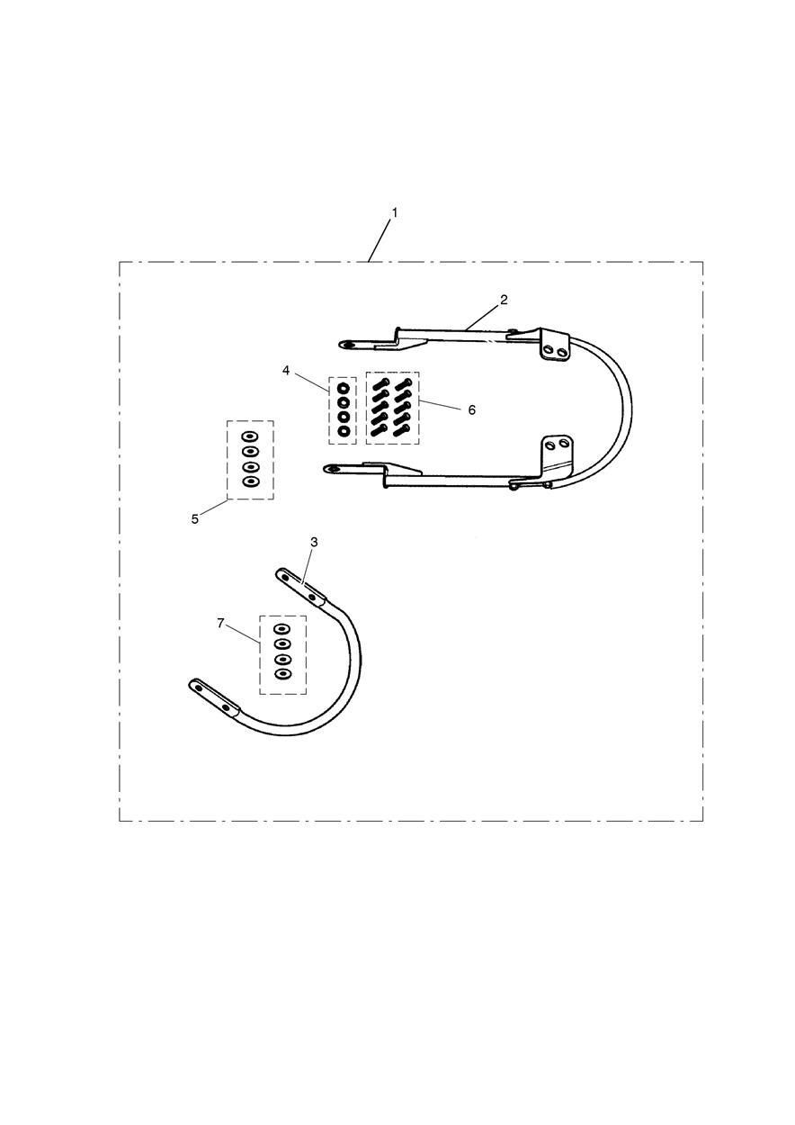 KIT BARRES D APPUI CHROME POUR BONNEVILLE 2001