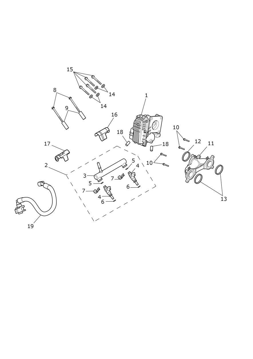 CORPS DE PAPILLON POUR SCRAMBLER 1200 GREAT ESCAPE 2021