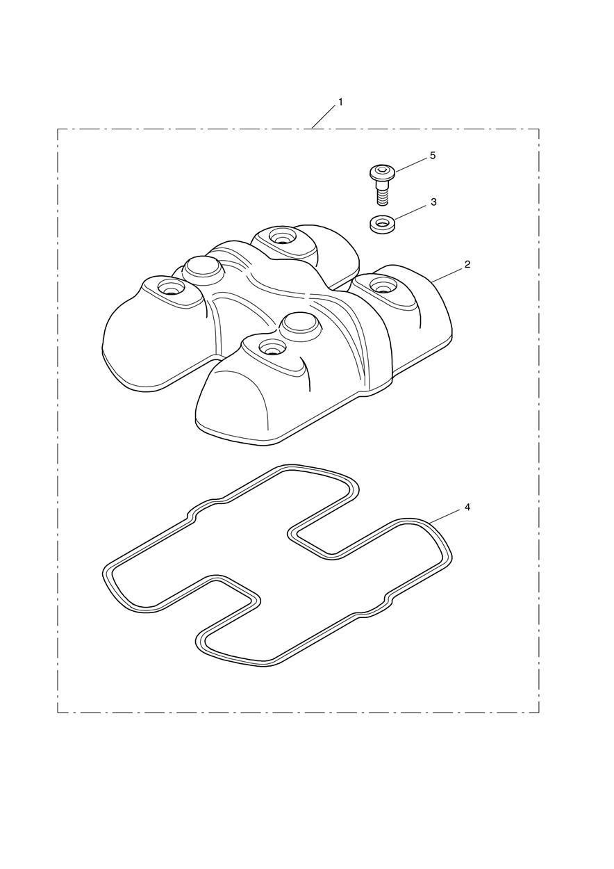 KIT DE COUVERCLE D ARBRE A CAMES CHROME POUR BONNEVILLE 2001