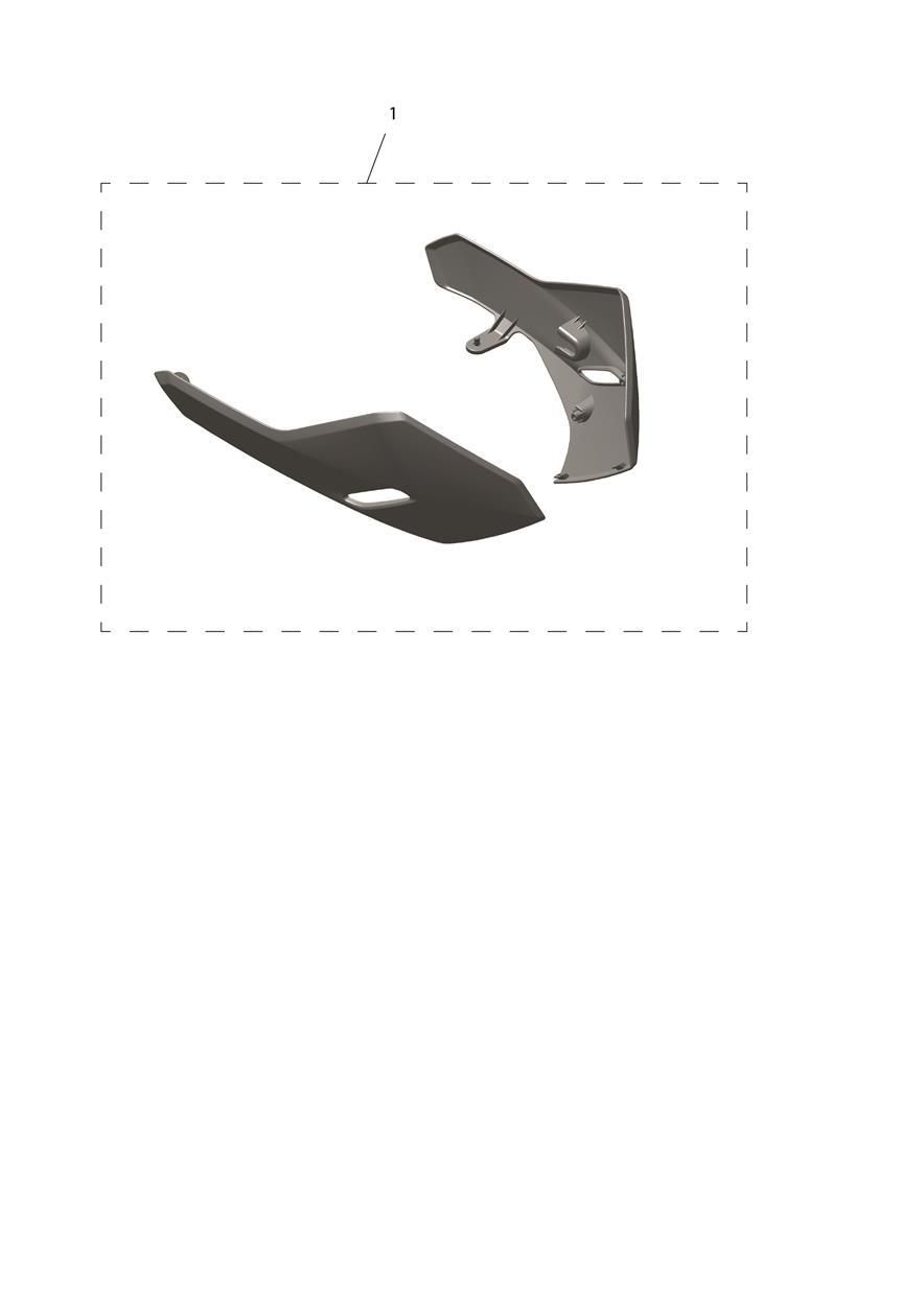 KIT DE CARENAGE INFERIEUR POUR TIGER SPORT 800 2025