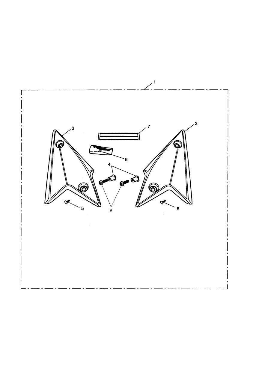 KIT DE PANNEAUX DE REMPLISSAGE CARBONE POUR SPEED TRIPLE 1050CCM 2005