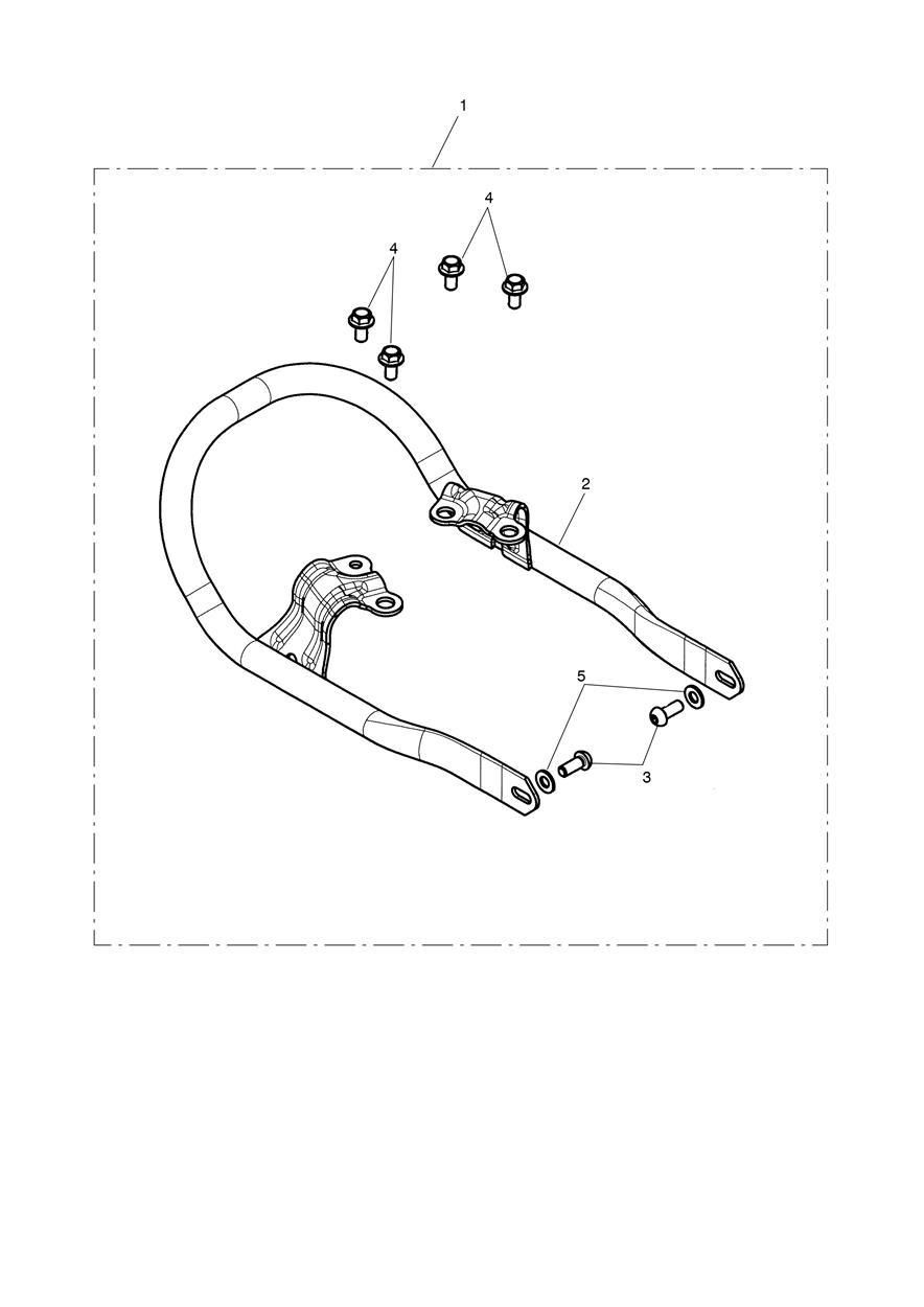KIT DE RAILS DE SAISIE GRAPHITE POUR THRUXTON RS 2020