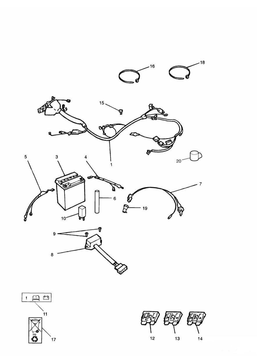 EQUIPEMENT ELECTRIQUE POUR ADVENTURER 1999
