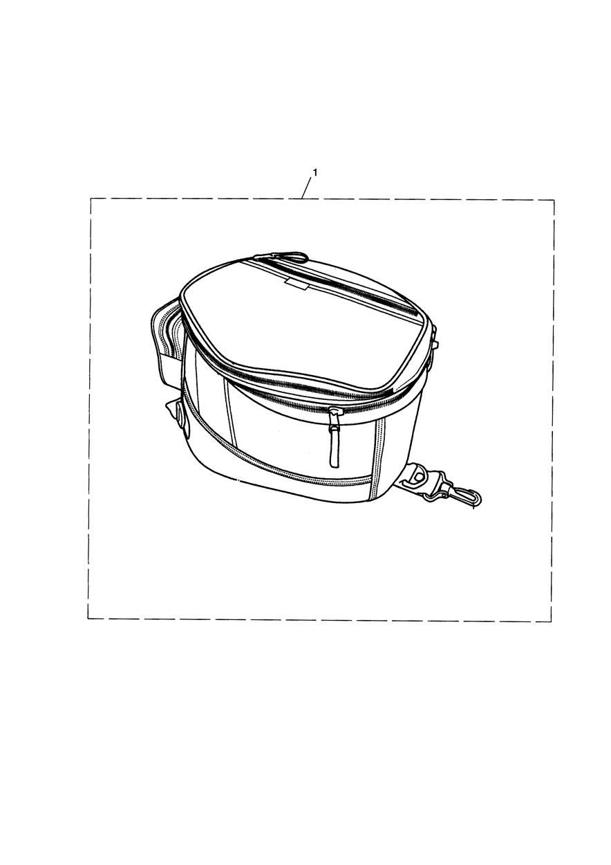 SACOCHE MAGNETIQUE POUR RESERVOIR 10 16L POUR SPEED TRIPLE 1050CCM 2005