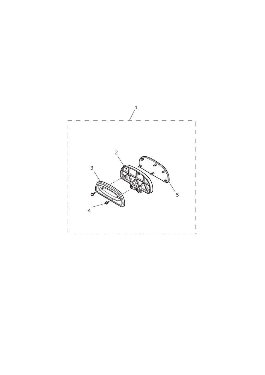 REPOSE PIEDS PASSAGER CLASSIQUES POUR THUNDERBIRD COMMANDER ABS 2014