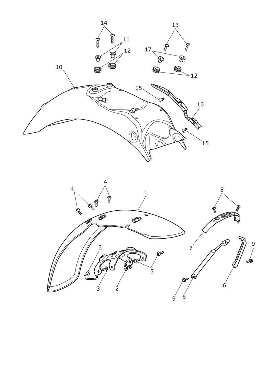GARDE BOUE POUR BONNEVILLE T120 E5 VB 2025