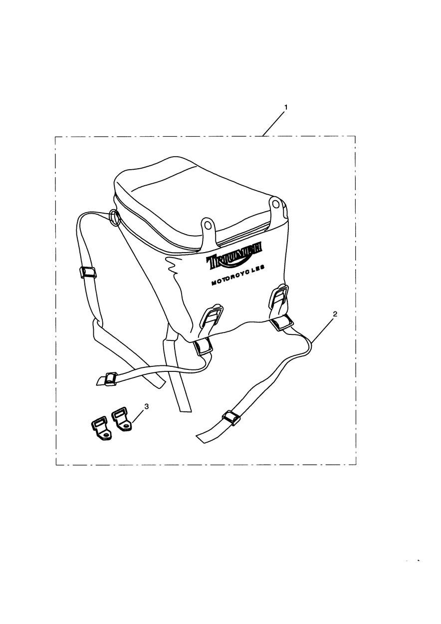 SAC DE RESERVOIR SPORT POUR DAYTONA 955I 1997