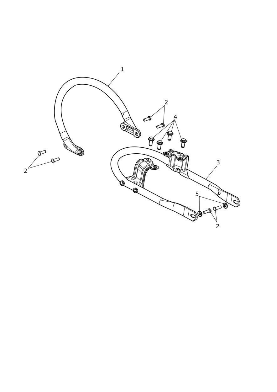 BARRE DE MAINTIEN EDITION BUD EKINS POUR BONNEVILLE T120 2016