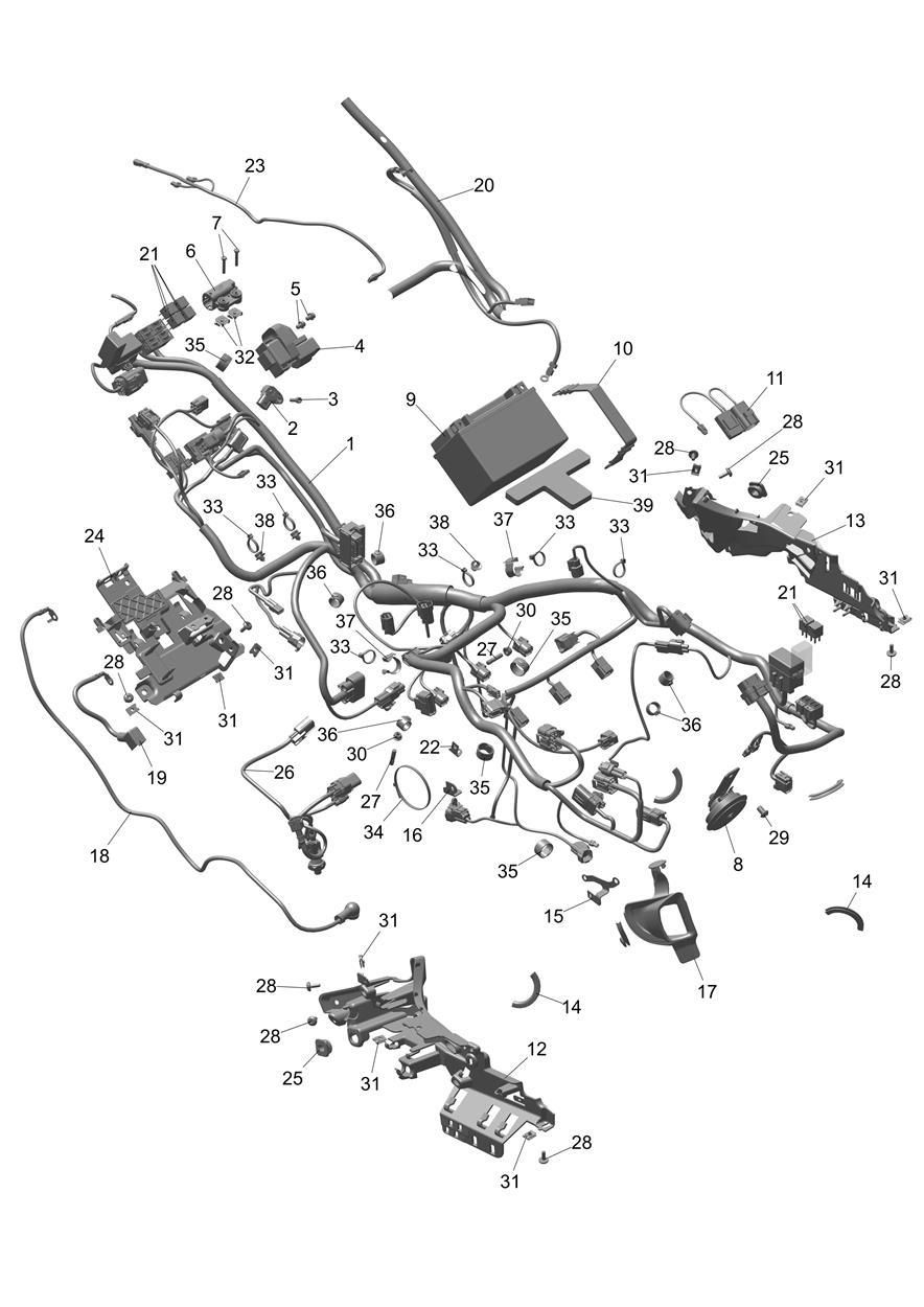 SYSTEME ELECTRIQUE POUR DAYTONA 660 LAMS 2024