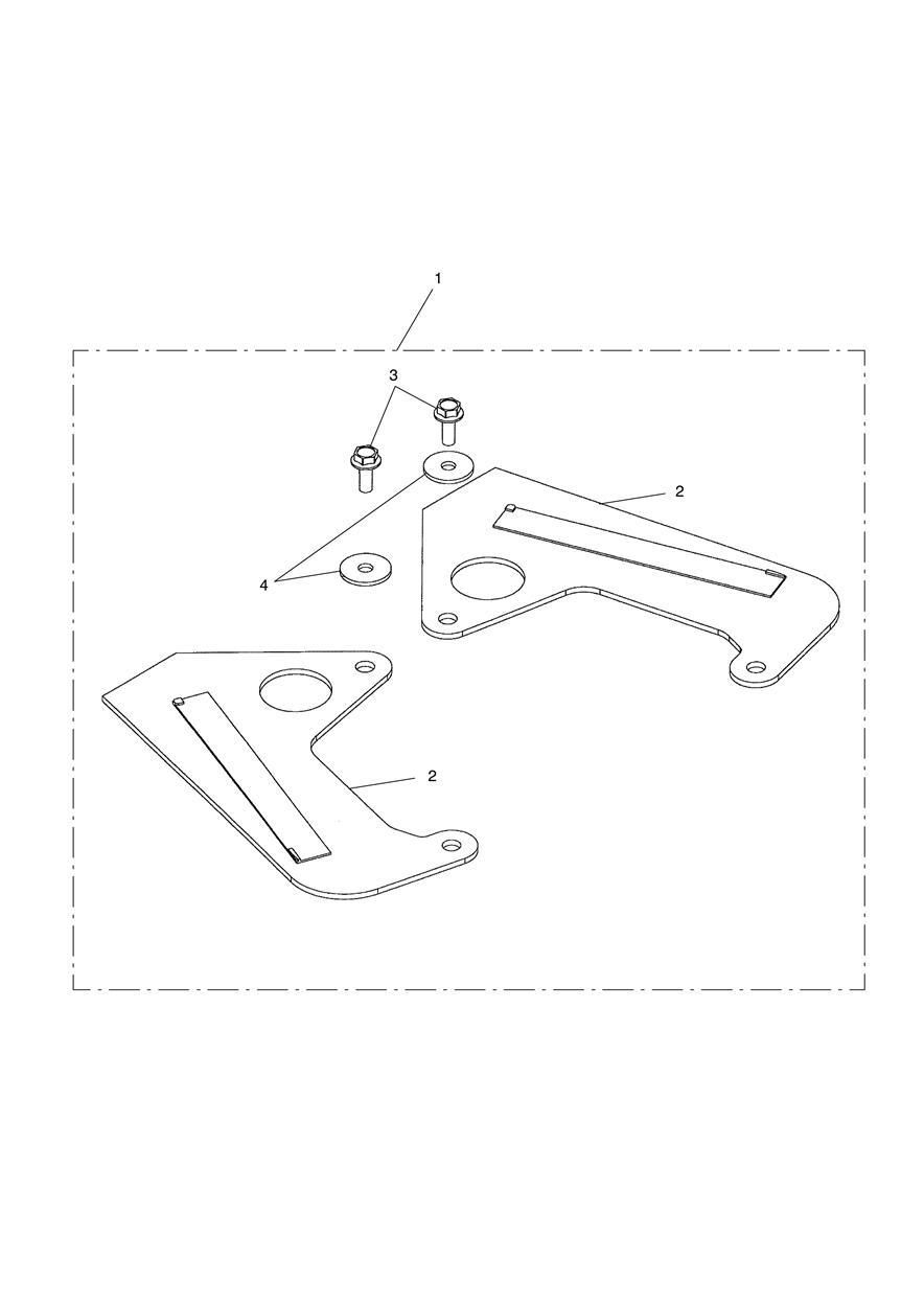 HARNAIS POUR SAC ARRIERE SELLE BIPLACE POUR STREET TRIPLE 660 ABS B1 2015