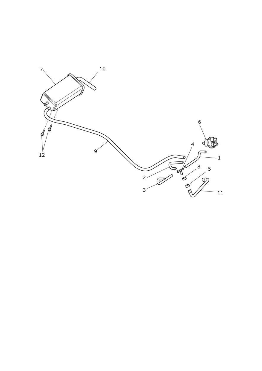 SYSTEME DE CONTROLE DES PERTES PAR EVAPORATION POUR DAYTONA 675 R ABS 2013