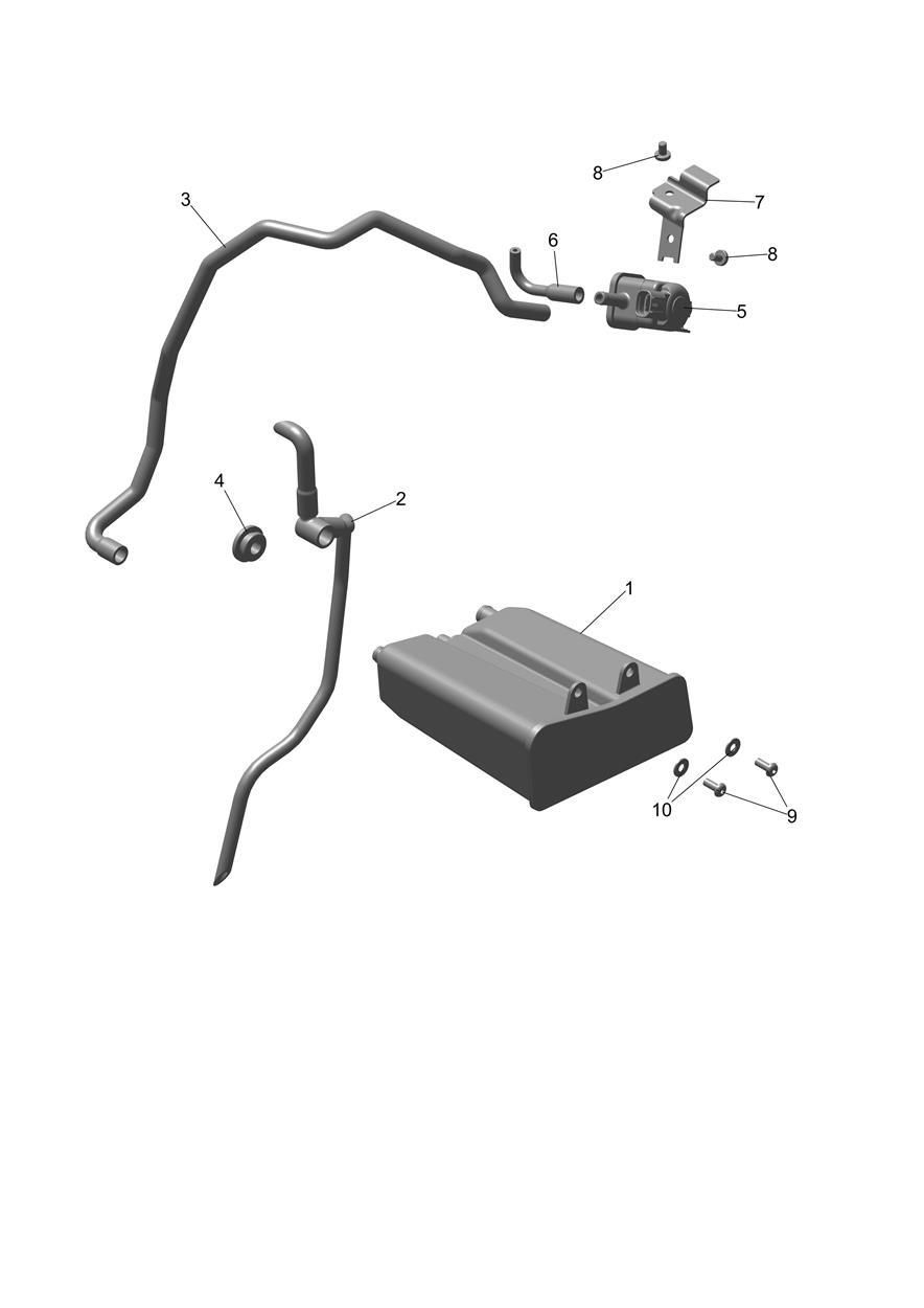 SYSTEME DE CONTROLE DES EMISSIONS EVAPORATIVES POUR SPEED TWIN 1200 RS 2025