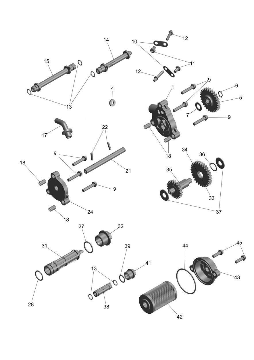 LUBRIFICATION POUR SCRAMBLER 400 X 2024