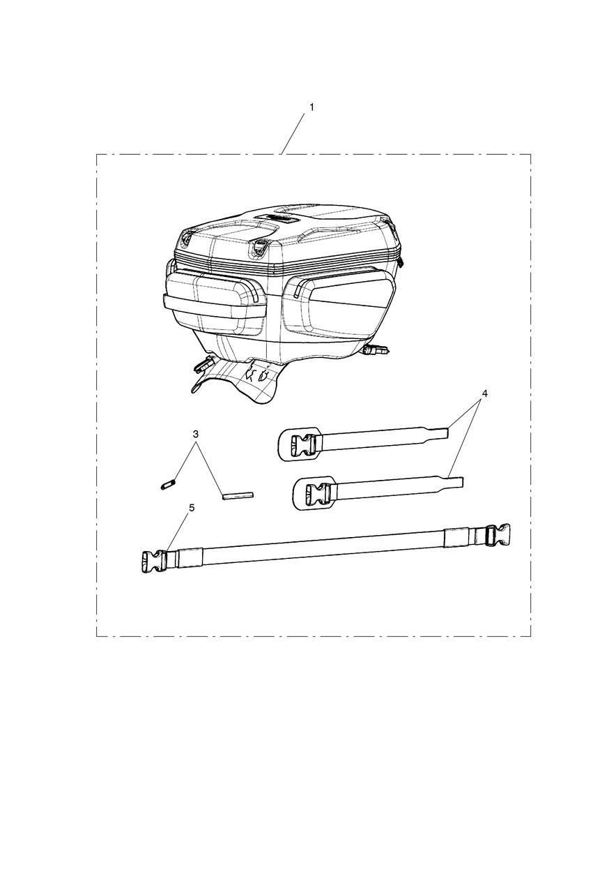 SAC DE RESERVOIR 16 20L POUR TIGER 800 XC 2016
