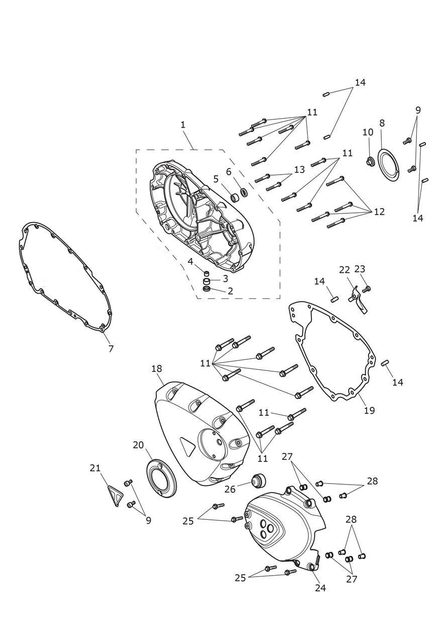 CARTER MOTEUR POUR SPEED TWIN BREITLING EDITION 2023
