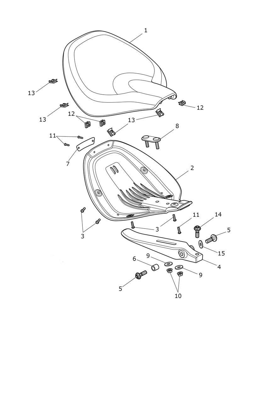 SELLE POUR BONNEVILLE BOBBER E5 VB 2025
