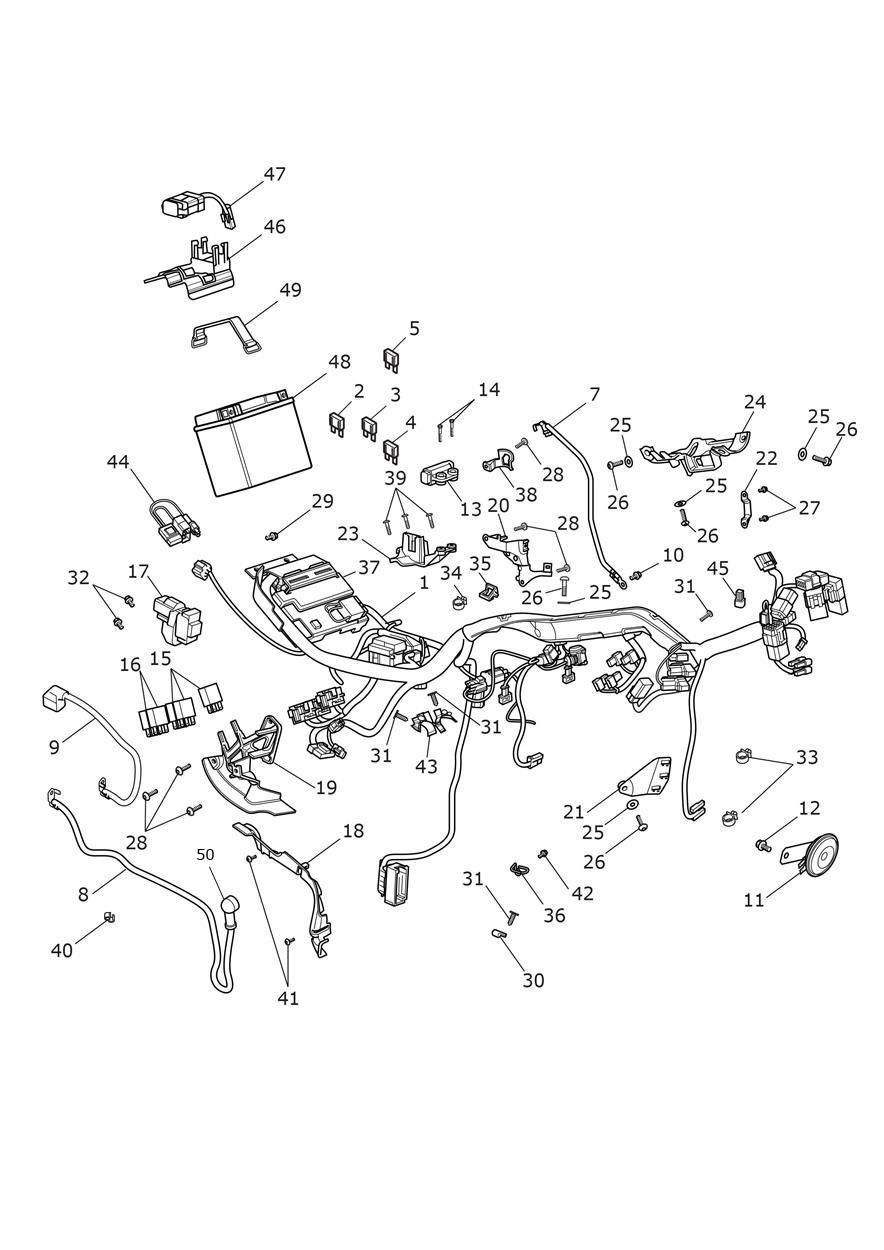 EQUIPEMENT ELECTRIQUE POUR BONNEVILLE T120 2016