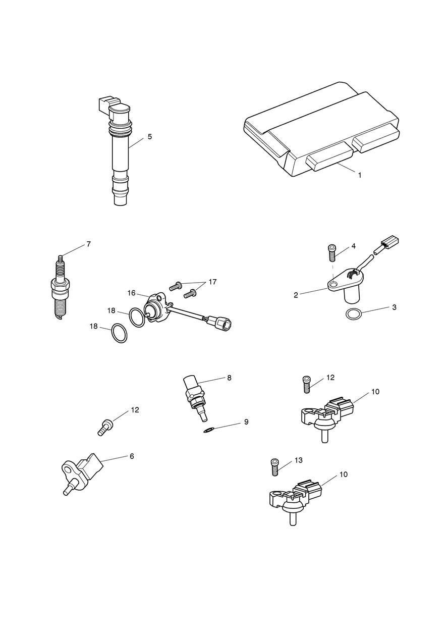 SYSTEME DE GESTION DU MOTEUR POUR SPEED TRIPLE RS 2018
