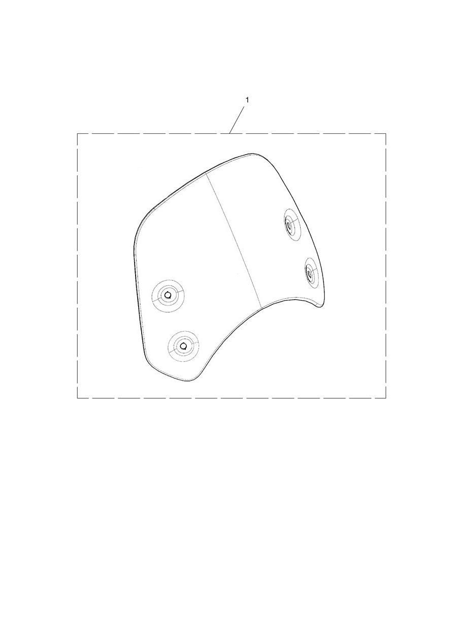 ECRAN COURT PEINT POUR BONNEVILLE T100 2021