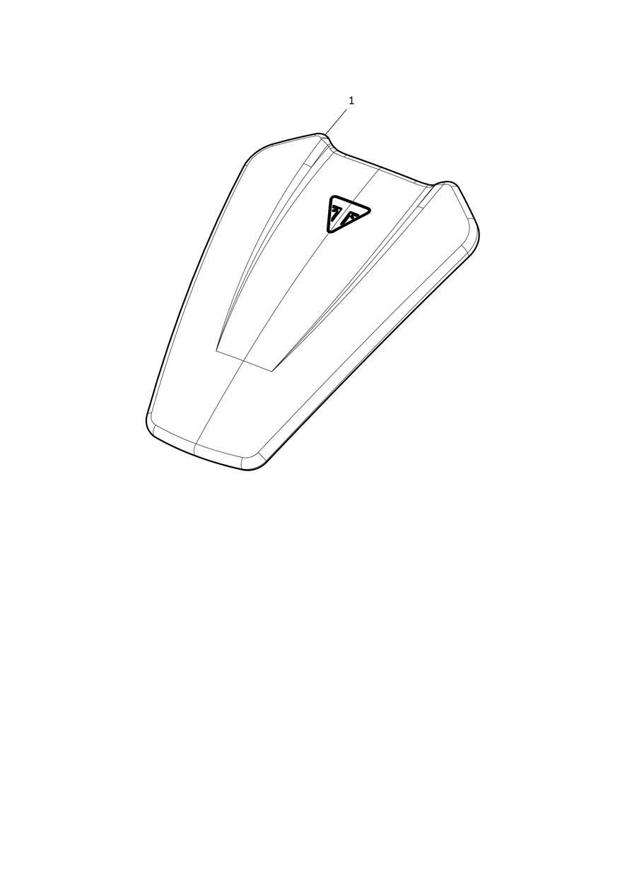 TANK PAD RUBBER POUR BREITLING SPEED TRIPLE RR 2025