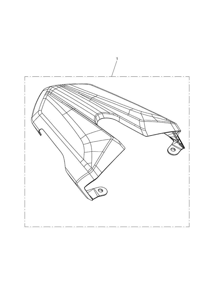 KIT DE CACHE SELLE POUR STREET TRIPLE 660 ABS B1 2015