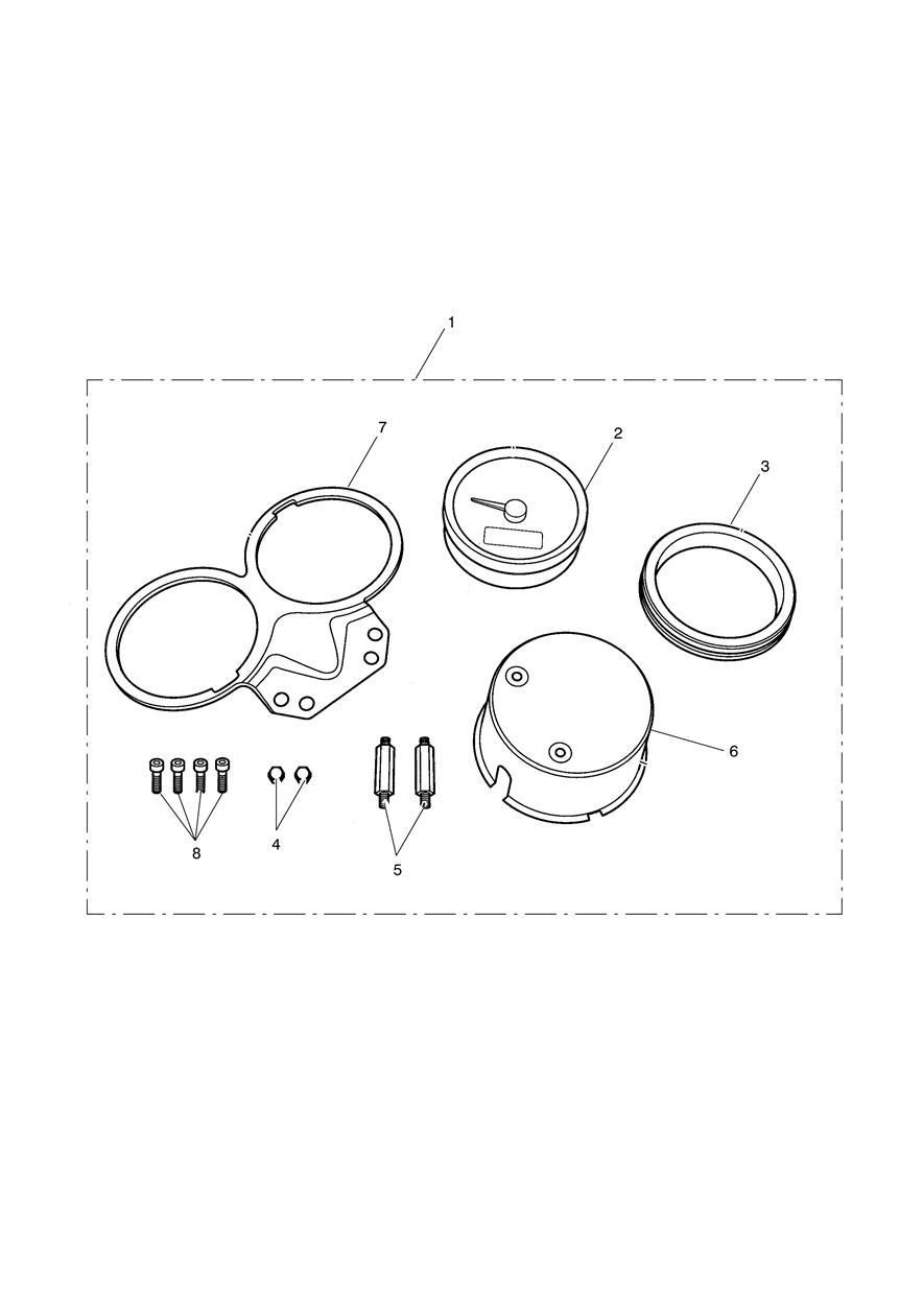 KIT DE CONVERSION TACHYMETRE 426935 POUR BONNEVILLE A1 2009