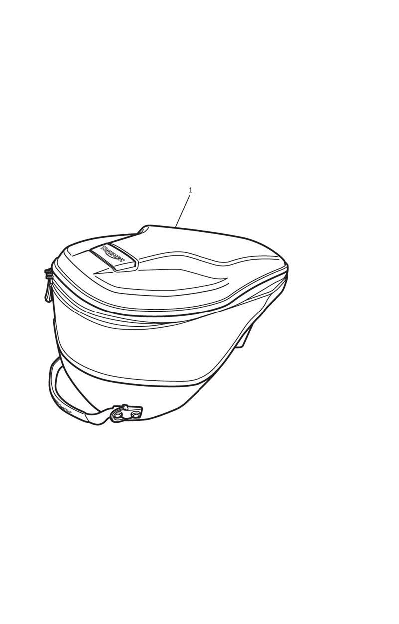 SAC DE RESERVOIR 15L POUR TROPHY A1 2013