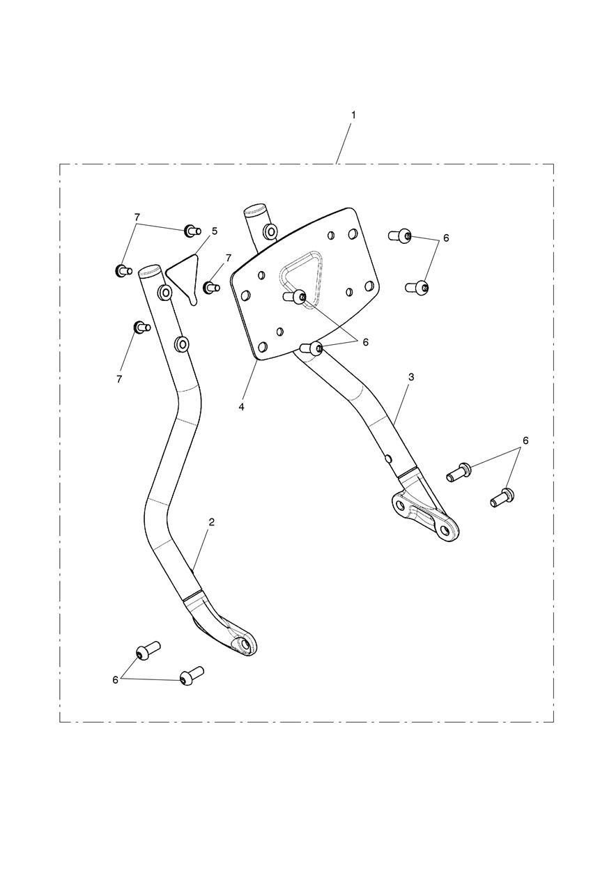 KIT DOSSIER DROIT CHROME POUR BONNEVILLE T100 2021