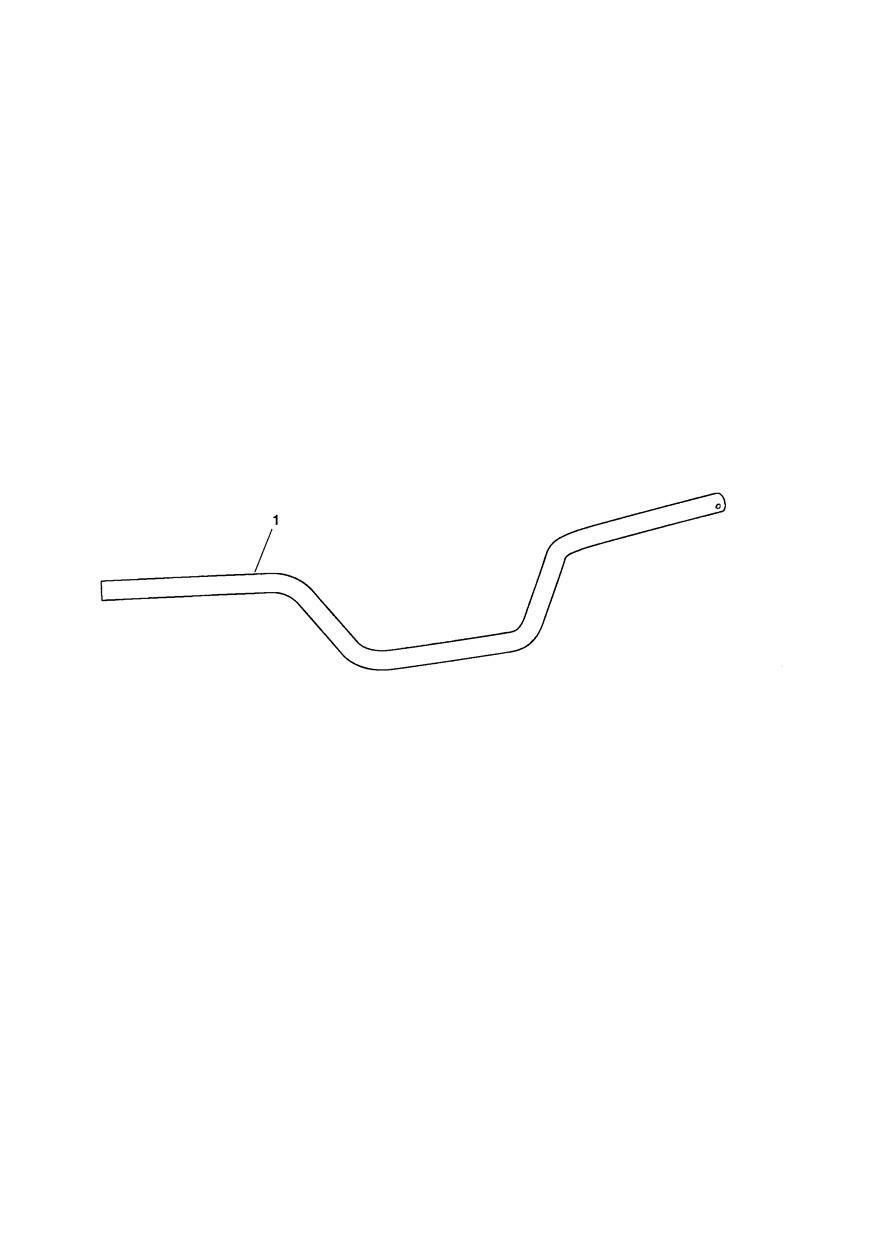 GUIDON SURDIMENSIONNE POUR TIGER 1050 ABS SE 2009