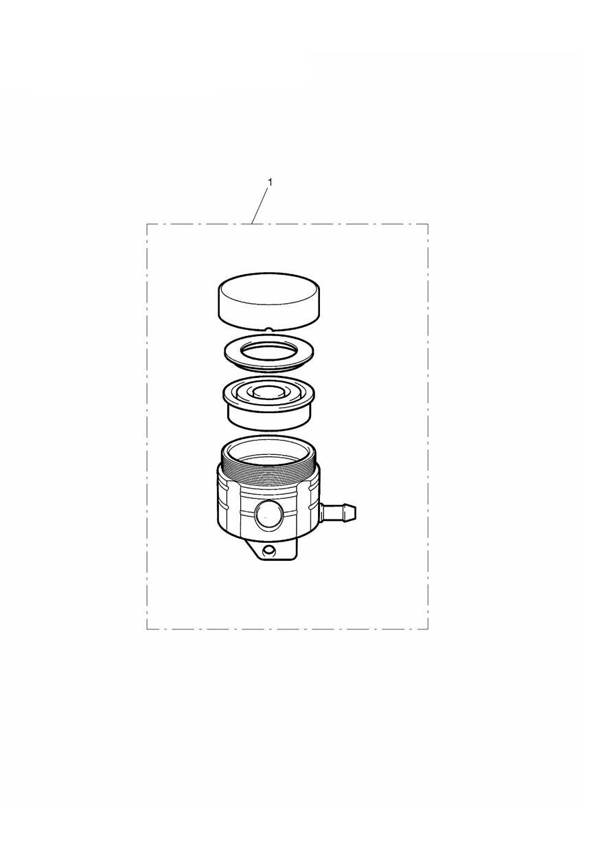 RESERVOIR DE FREIN AVANT POUR BONNEVILLE A1 2009
