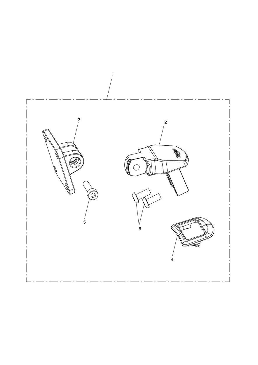 KIT DE MONTAGE GPS POUR TROPHY A1 2013