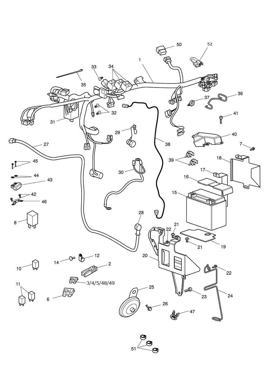 EQUIPEMENT ELECTRIQUE POUR AMERICA A1 2010