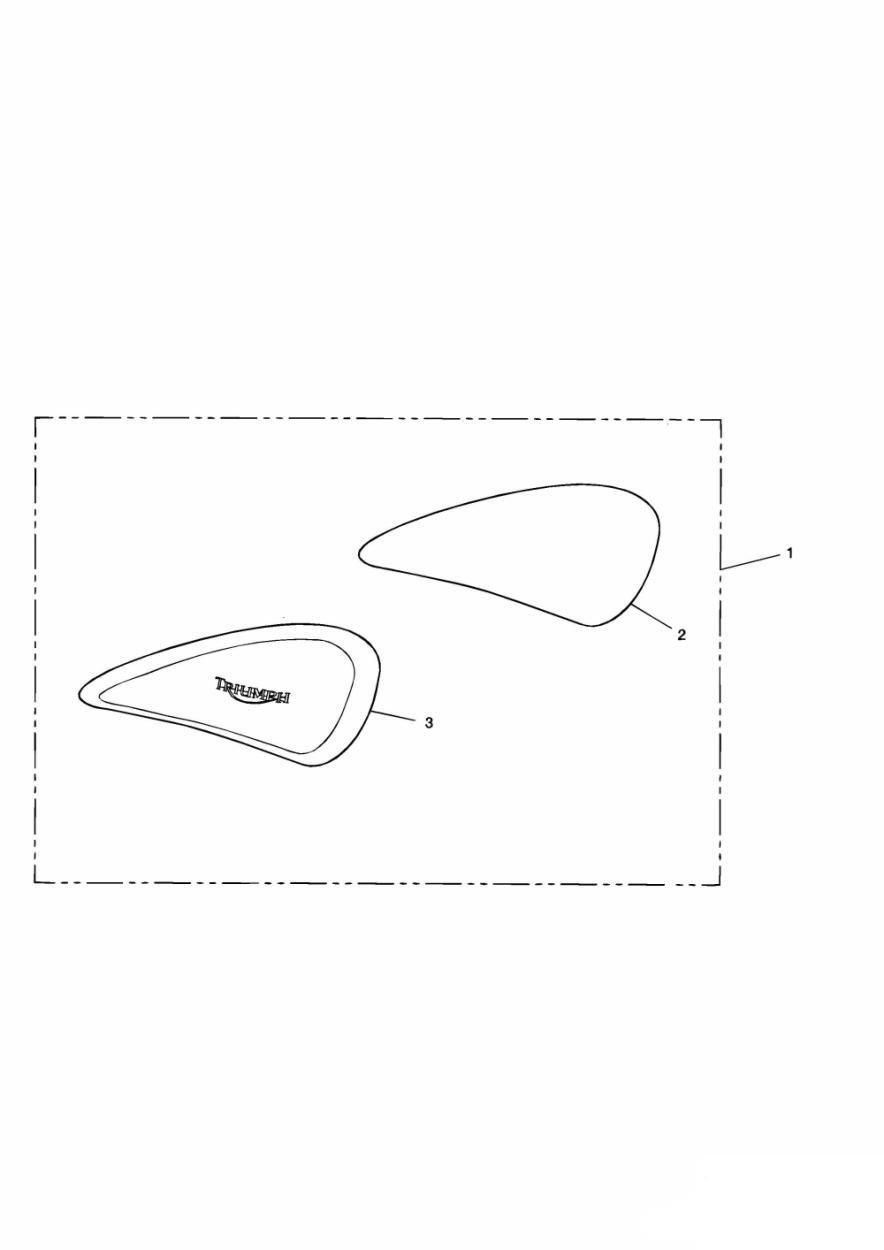 KIT DE PROTECTIONS POUR GENOUX POUR BONNEVILLE 2001
