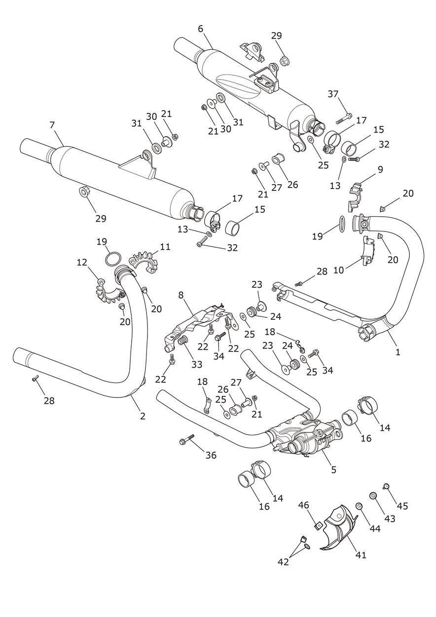 ECHAPPEMENT POUR BONNEVILLE T120 2024