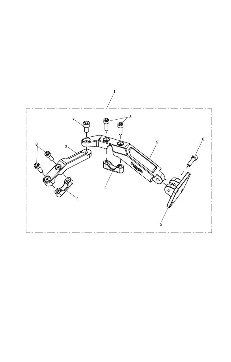 KIT DE MONTAGE GPS POUR TIGER EXPLORER ABS A1 2012
